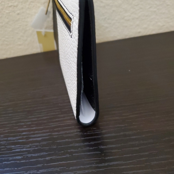 Michael kors Reed Large Two Tone Pebbled Leather Wallet - Picture 7 of 13